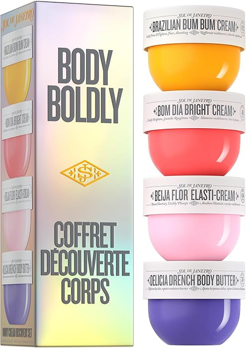 Sol de Janeiro Body Boldly Body Cream Discovery Set | Trial Size Beauty Minis | Gift Set | Set of... | Amazon (US)