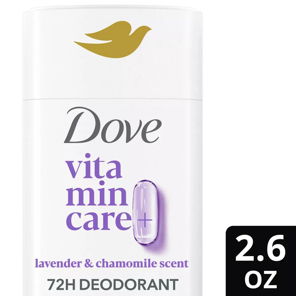 Dove Beauty VitaminCare+ Lavender and Chamomile Deo Stick - 2.6oz | Target