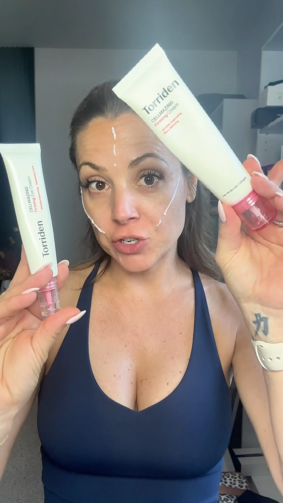 I’ve been testing the Torriden Cellmazing Firming Duo — which includes a firming eye cream and a wrinkle improving pore refining moisturizer — and I’ve been using it as my prep step before makeup.

As skin changes over time, hydration and firmness can affect how makeup wears throughout the day. This collagen and peptide skincare duo feels lightweight, absorbs quickly, and layers well under foundation without feeling heavy or greasy.

• #makeupover40
• #matureskin
• #antiaging
• #skincareover40
• #makeuplasting