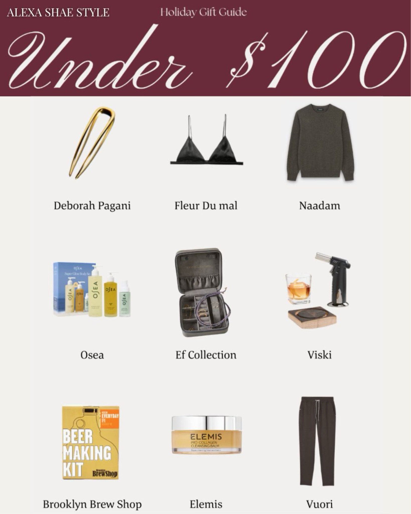 Gift Guide-Under $100

#LTKGiftGuide #LTKSeasonal #LTKHoliday