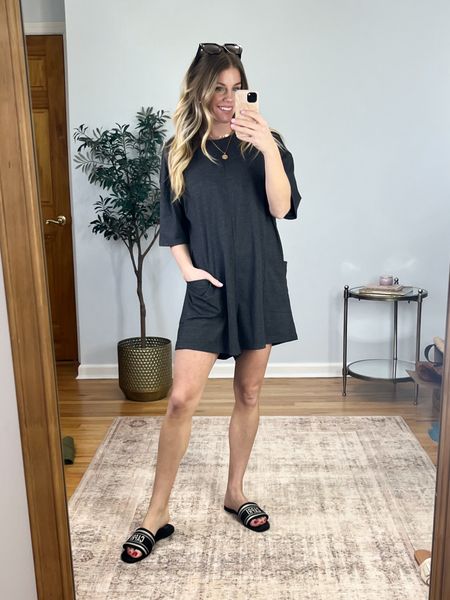 Super cute and comfy free people inspired romper! Love the v in the back! Wearing size small!  Available in 11 colors! 

#founditonamazon
#founditonamazonfashion
#founditonamazon

#LTKfindsunder50 #LTKfindsunder100 #LTKSeasonal
