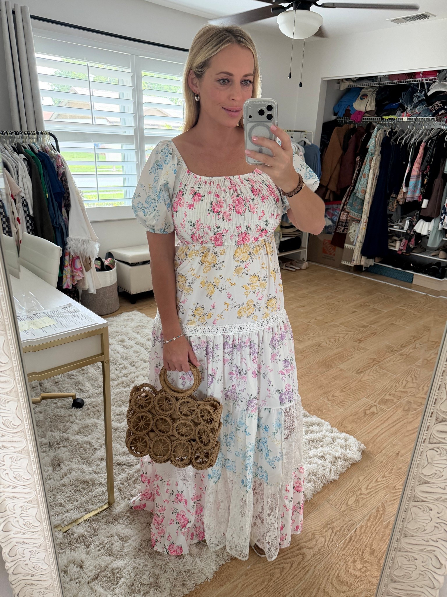 Floral maxi dress @Chicwish 

#LTKWedding #LTKMidsize #LTKSeasonal