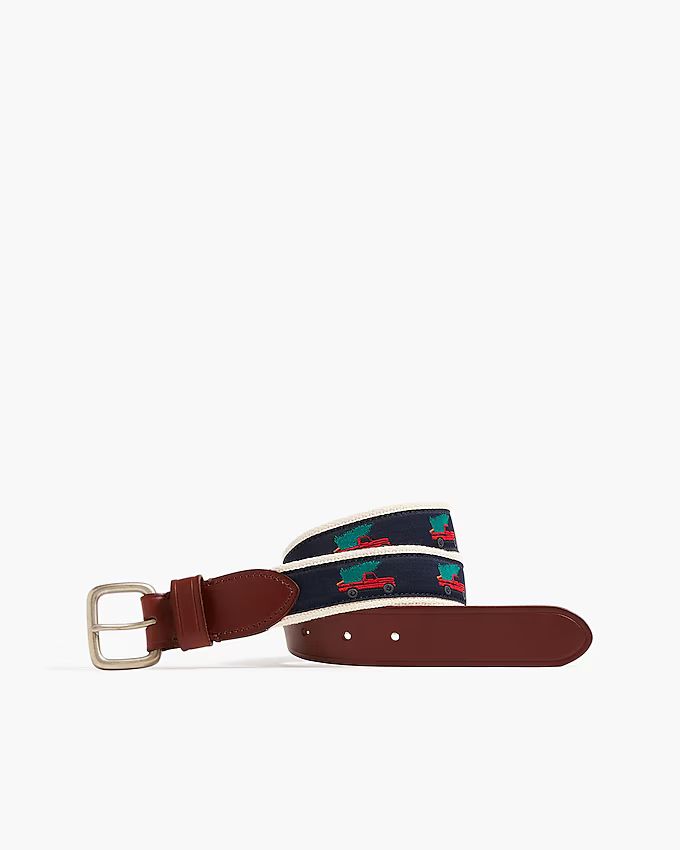 Boys' patterned belt | J.Crew Factory