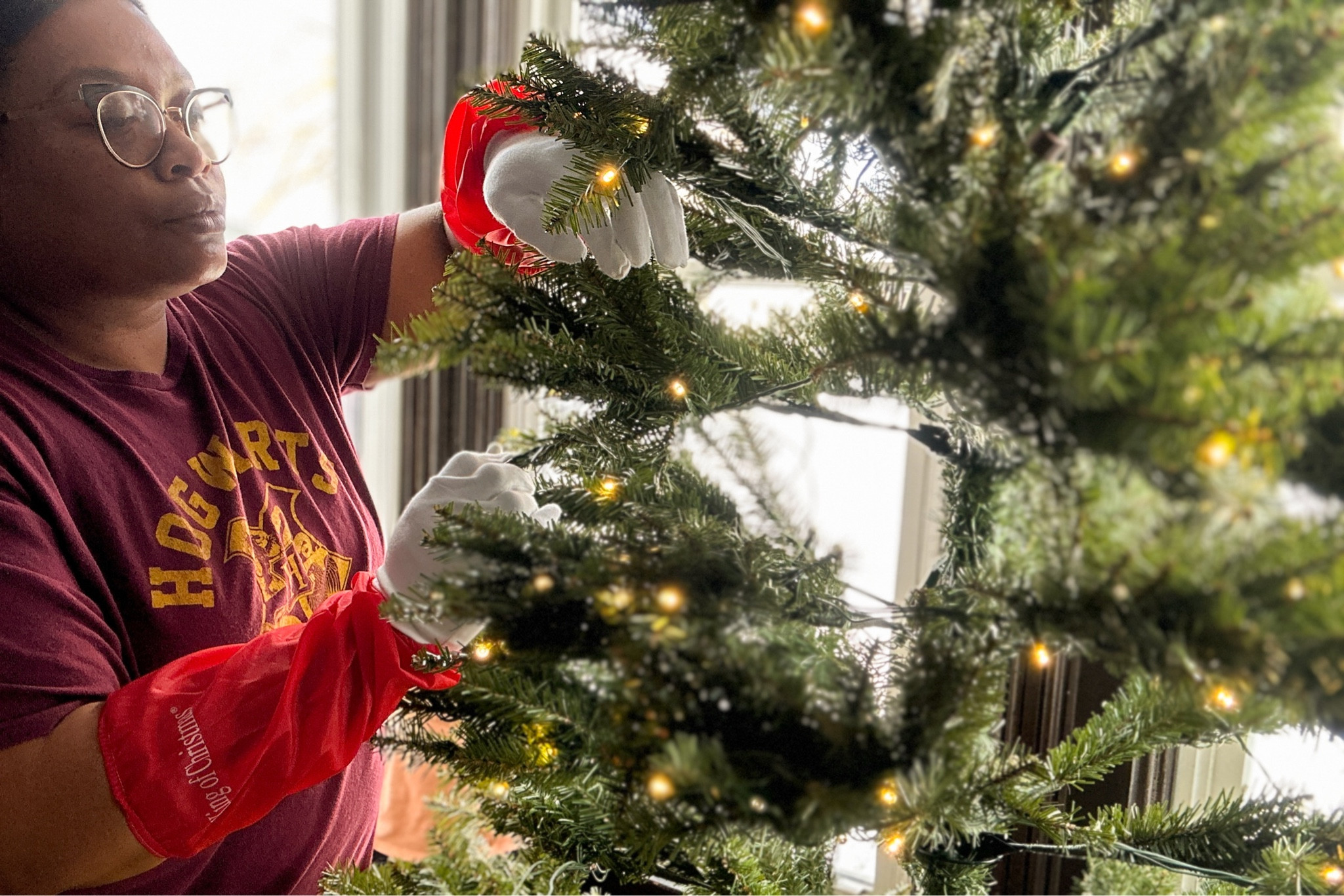 This year, I've got an artificial 7.5' Yorkshire Fir with 600 beautiful warm white lights!

#LTKHoliday #LTKSeasonal #LTKhome