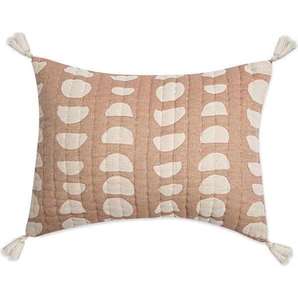 Jacquard Pillow Copper Moon Phase, Kendi | Maisonette