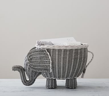 Elephant Shaped Storage | Pottery Barn Kids