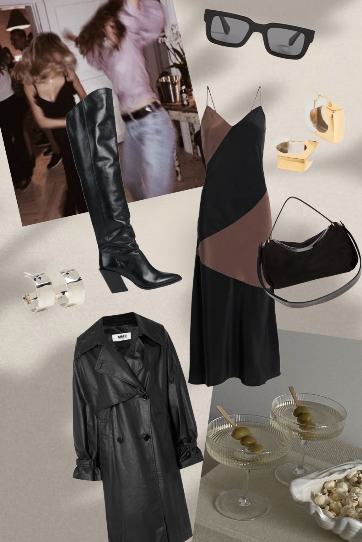 Winter night out

Over the knee boots, maxi midi slip dress, leather trench coat, mixed metals, suede bag, girls night, martinis, outfit for cocktails, leather boots, color block, shop bop, the outnet 

#LTKunder100 #LTKFind #LTKsalealert