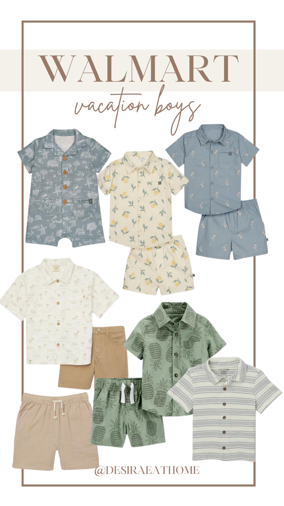 Walmart vacation boys | #springoutfit #summeroutfit #vacationoutfit #boys #toddler

#LTKkids #LTKSeasonal #LTKbaby