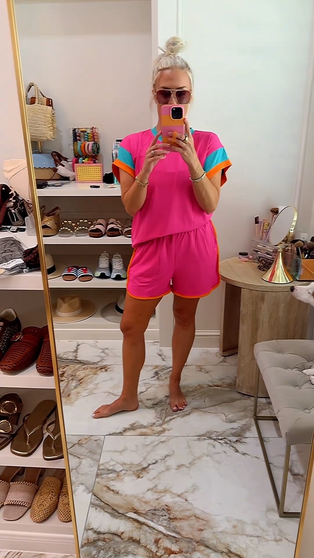 The cutest and most colorful comfiest set om amazon for summer , size large