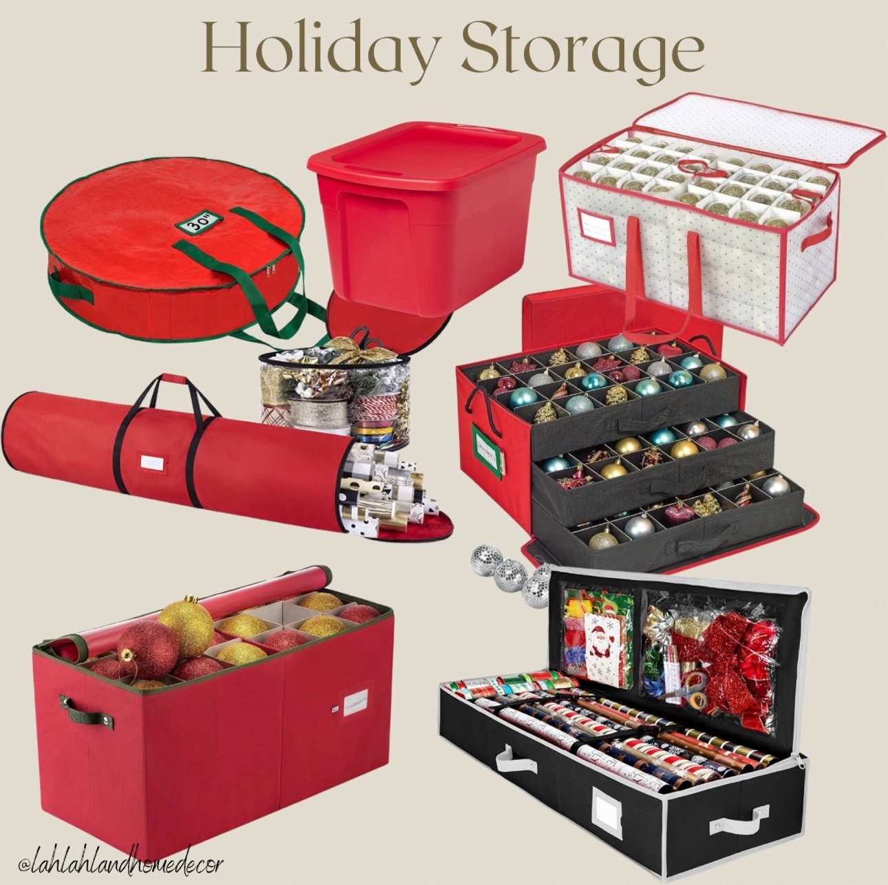 Holiday storage finds! 

#LTKSaleAlert #LTKFindsUnder50 #LTKHome