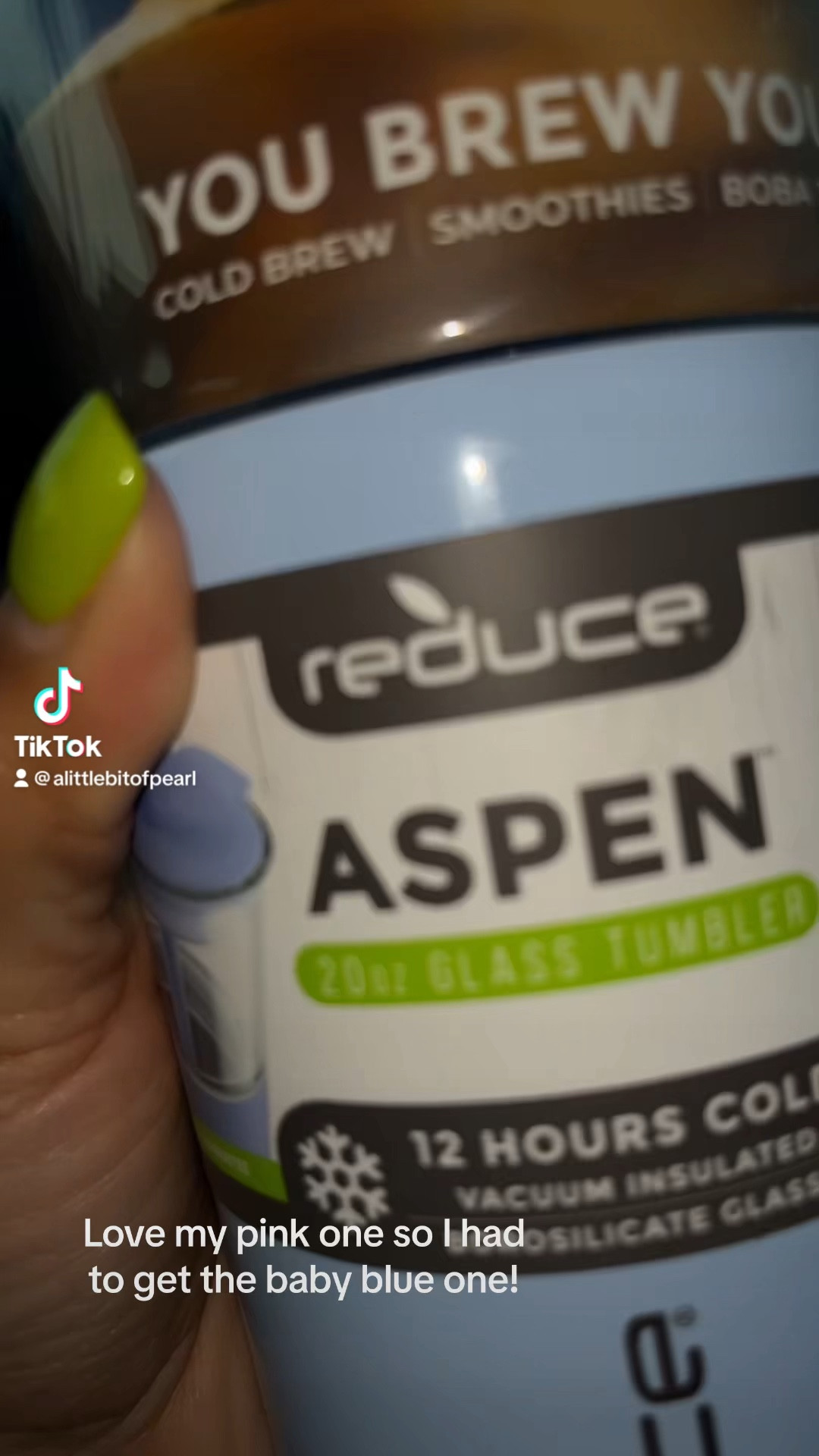 Aspen Glass Tumbler Cup