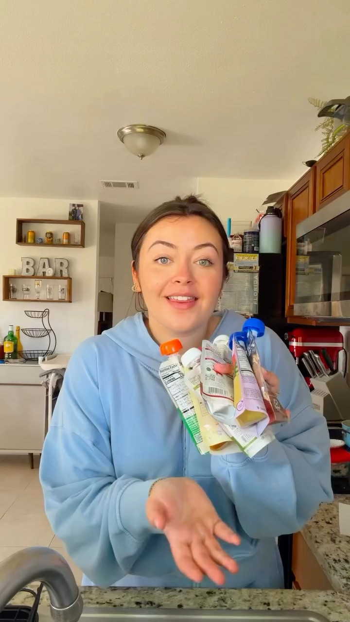 I had no idea there were so many options?! Kinda impressed with these and he loved the beef / it was so great with his tummy!! 🫶🏻🩵

#babyfood #easybabyfood #momcontent #groceryhaul

#LTKBaby #LTKfoodie #LTKmomlife