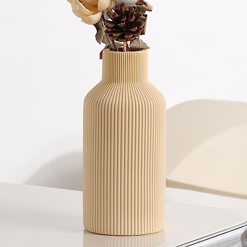 Ceramic Flower Vase,Minimalist Modern Farmhouse Decorative,Small Boho Vase for Pampas Grass,Table... | Amazon (US)