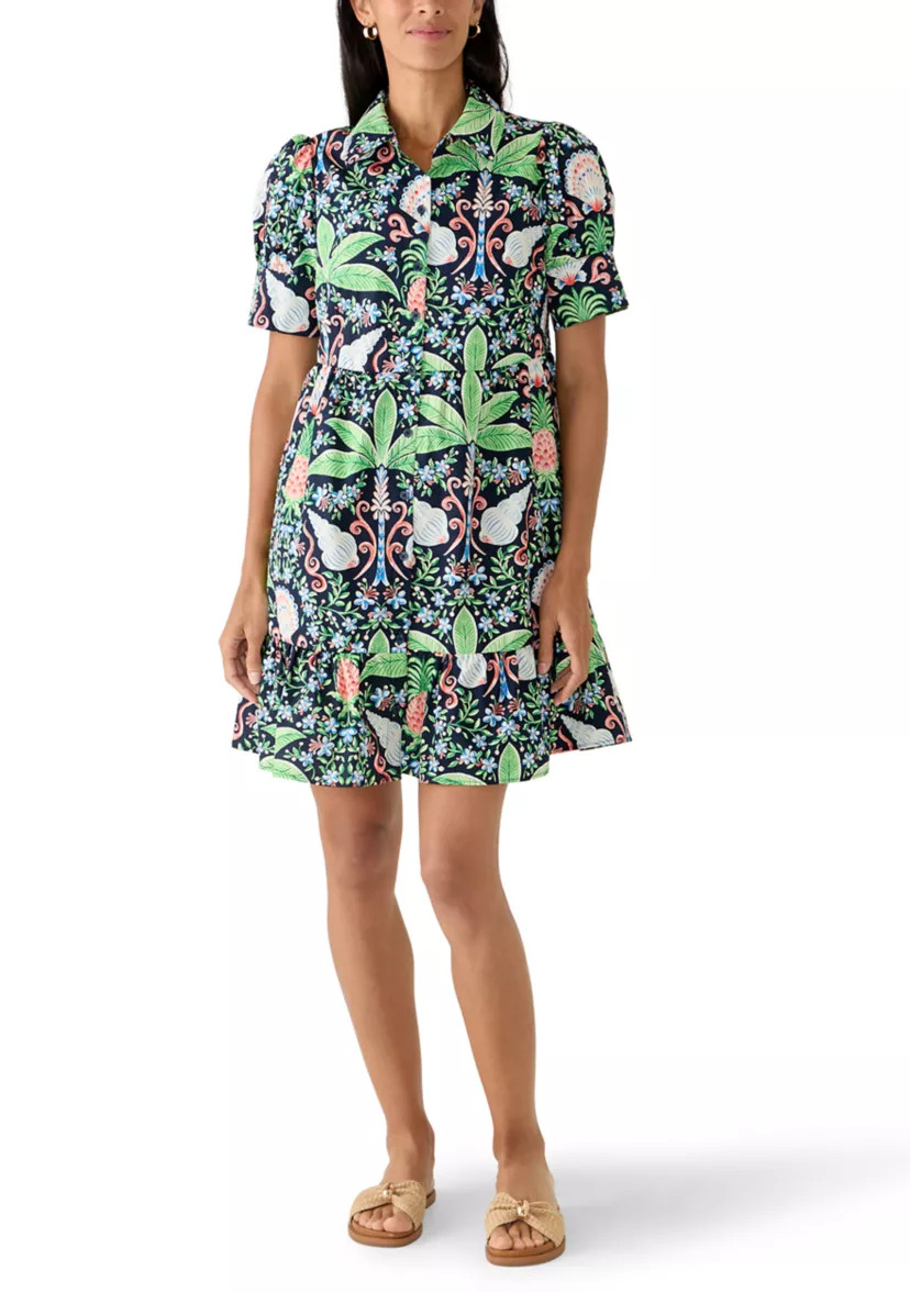 Women's Short Sleeve Meredith Shirt Dress | Belk
