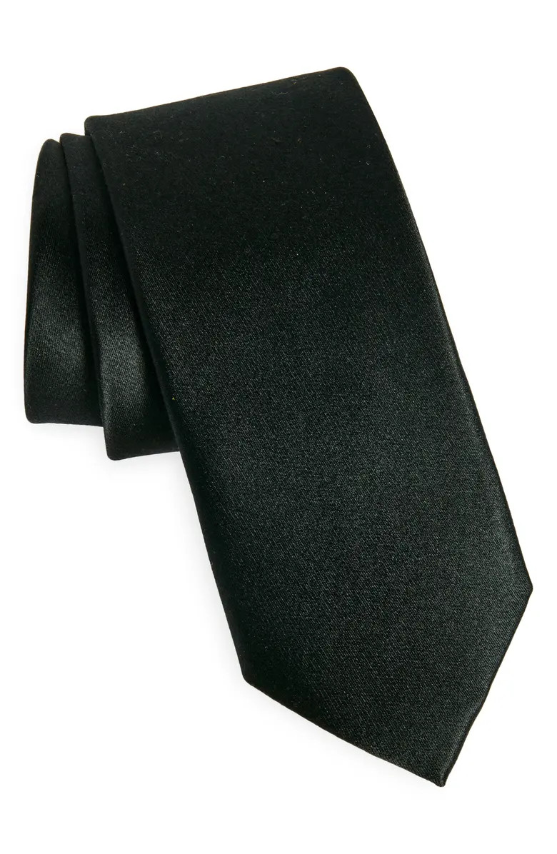 Anthony Solid Silk Tie | Nordstrom