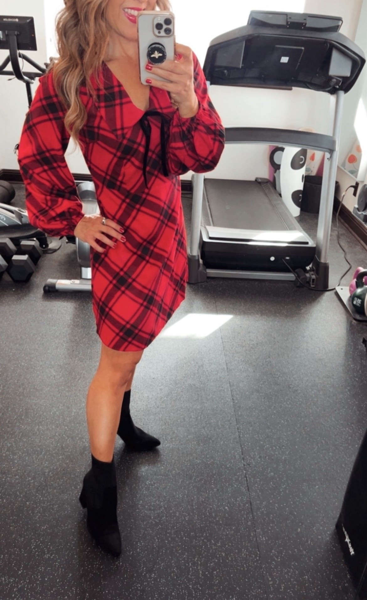 This dress would be great for holiday photos or a holiday party. Holiday dresses, plaid dress, Christmas party dresses, booties, Steve Madden booties, holiday style, old navy  

#LTKSaleAlert #LTKSeasonal #LTKHoliday