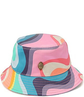 Kurt Geiger London Wave Print Bucket Hat - Rainbow | Dillard's