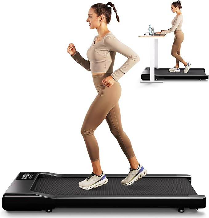 SupeRun Walking Pad, Under Desk Treadmill, 3 in 1 Portable Treadmill with Remote Control LED Disp... | Amazon (US)
