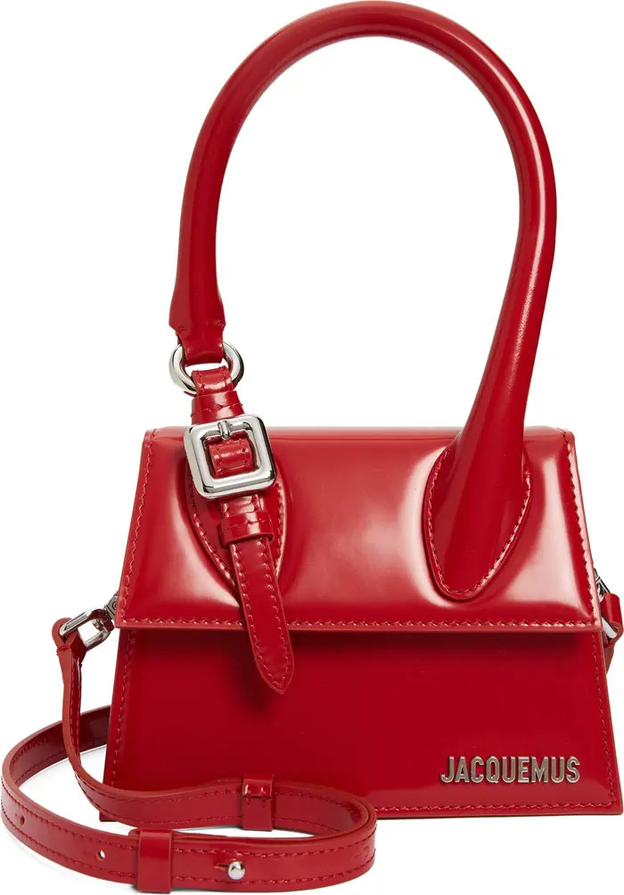 Le Chiquito Moyen Buckle Leather Top Handle Bag | Nordstrom