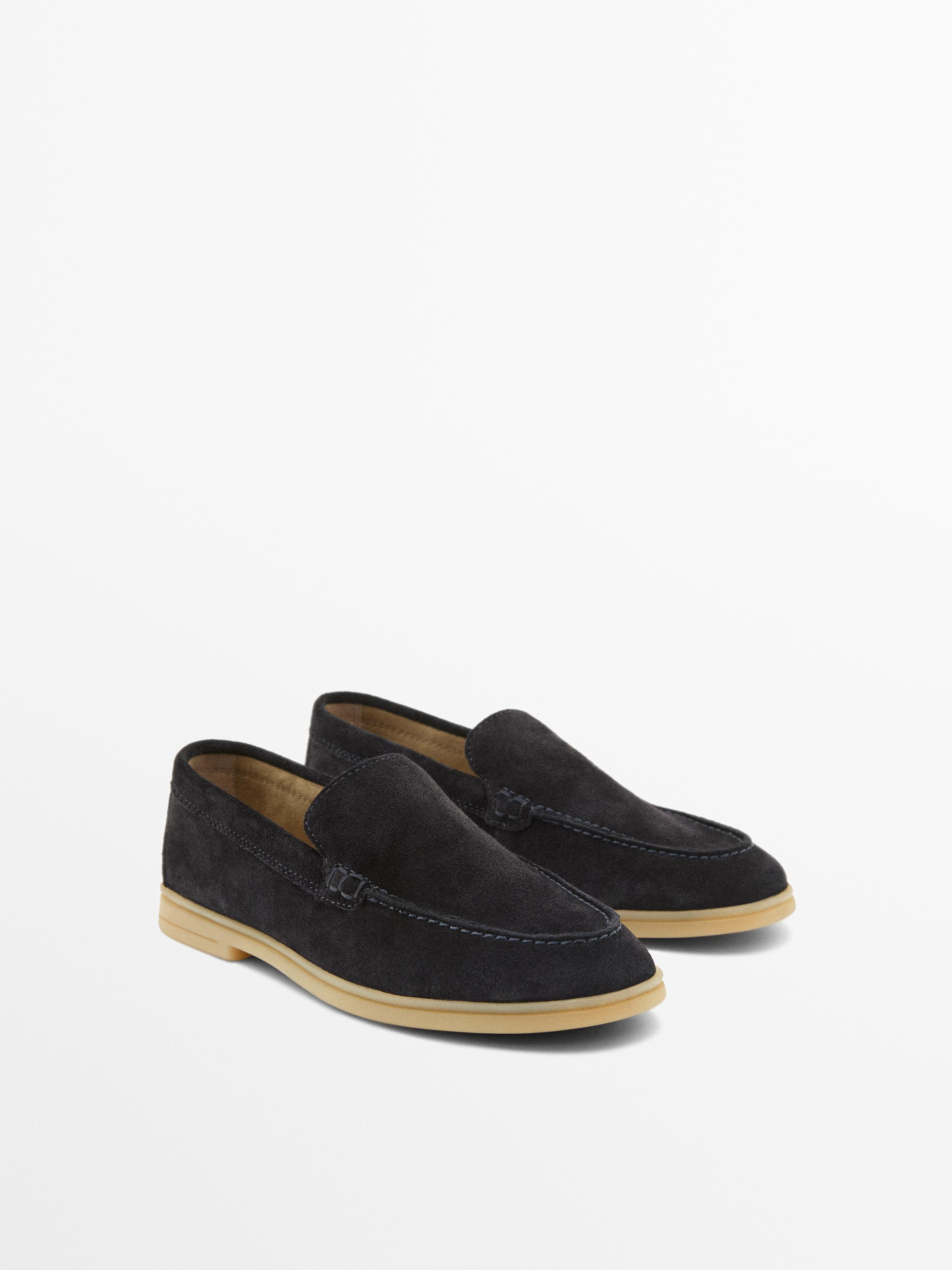 VIEW LOOK
Split leather loafers

 £99.95  Colour:  Blue  Add to basket | Massimo Dutti UK