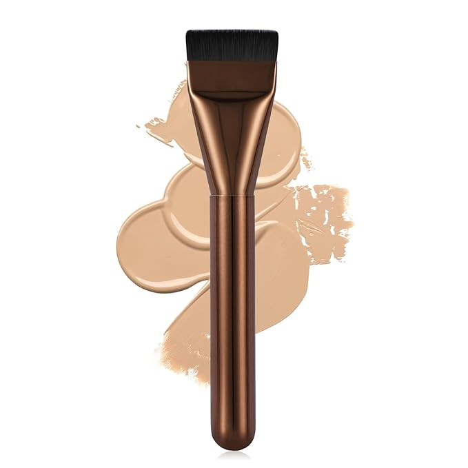 Flat Foundation Brush,Korean Makeup Brush Spatula Facial Brush for Liquid Foundation,Premium Face... | Amazon (US)