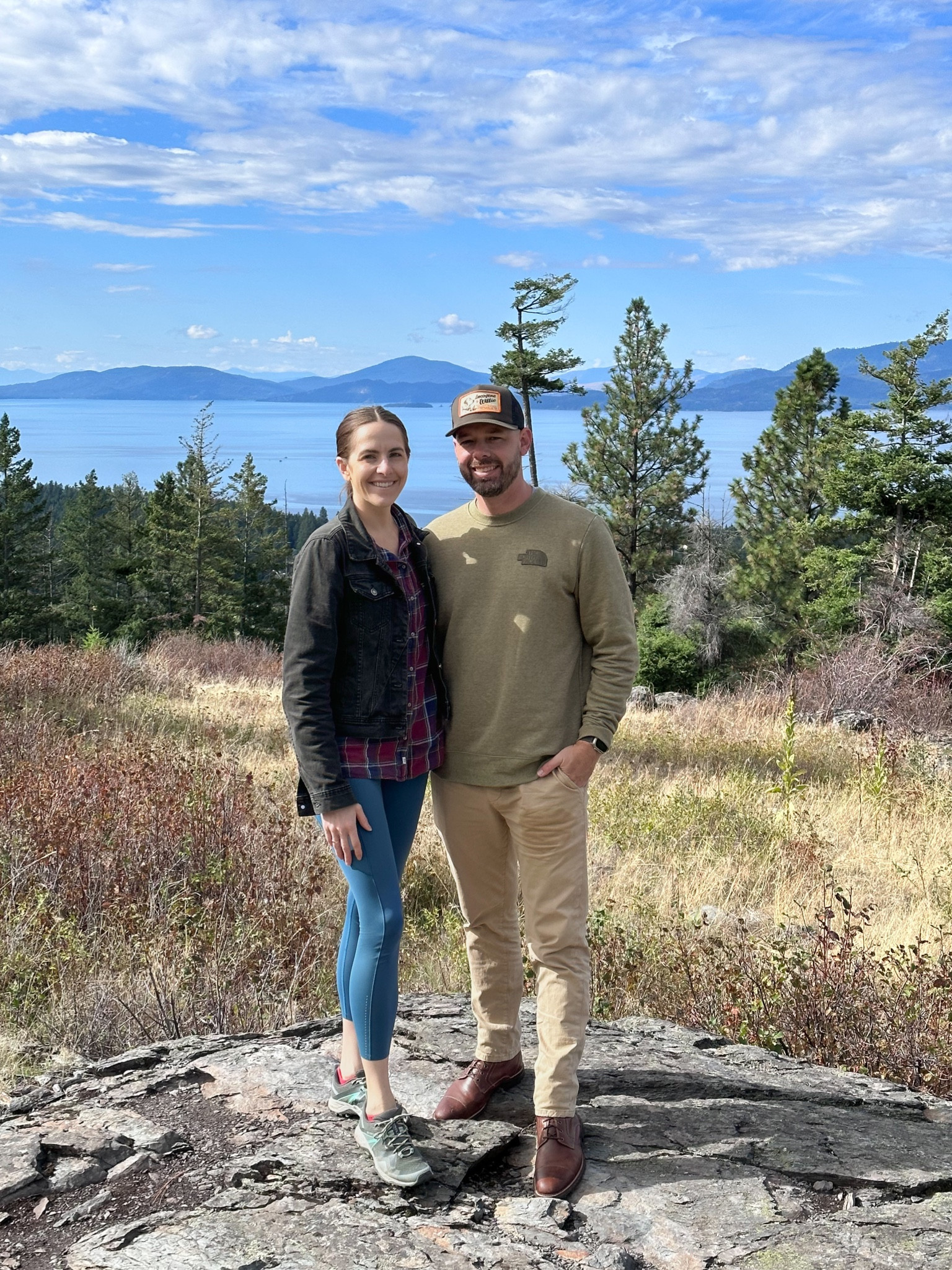 One of the days we did a Pinzgauer tour of the elk preserve. I opted for a more athleisure look with a flannel and Jean jacket, while Aaron preferred wearing boots  

#LTKtravel #LTKstyletip #LTKSeasonal