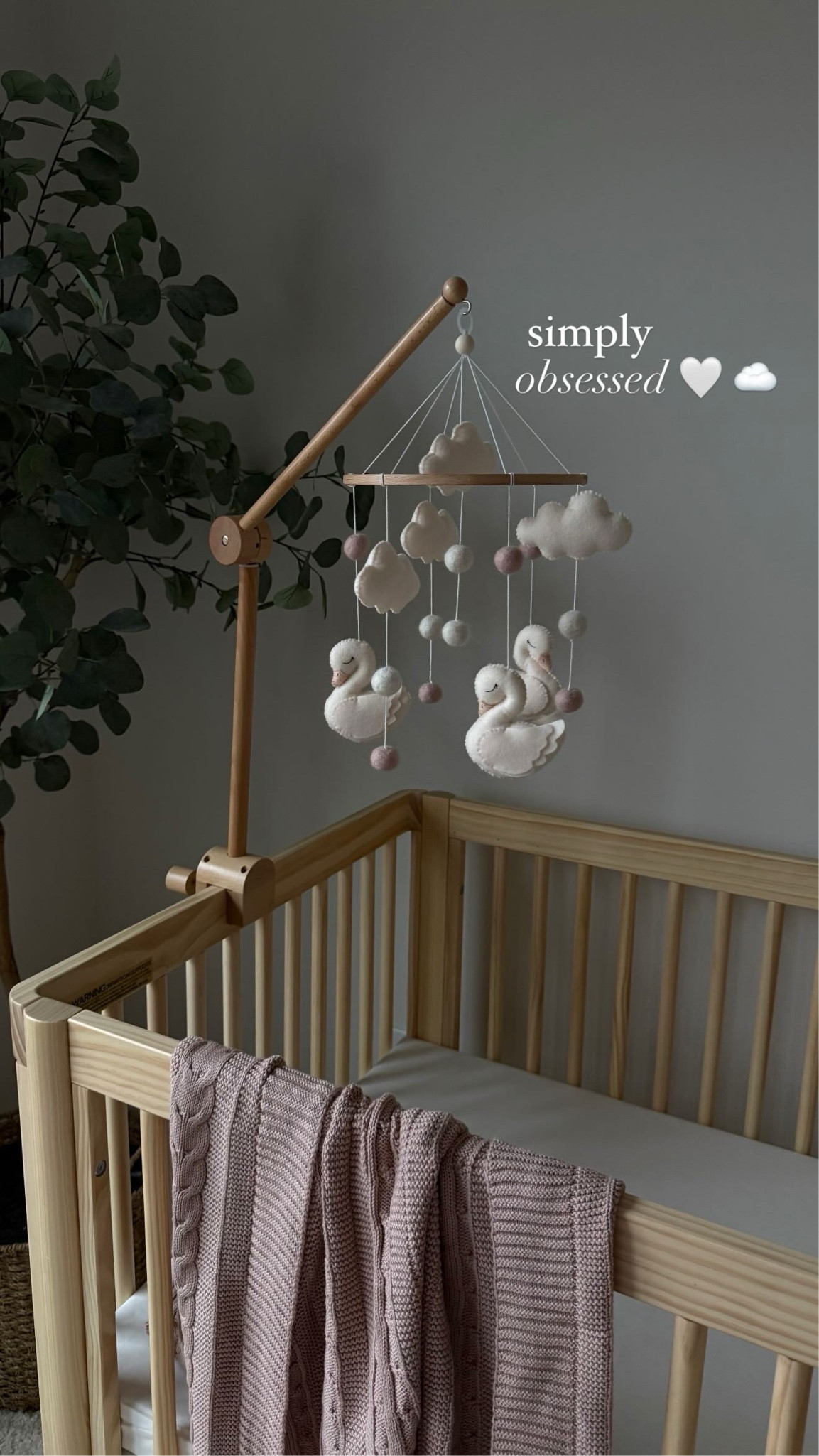 Nursery details coming along ☁️

#LTKBaby