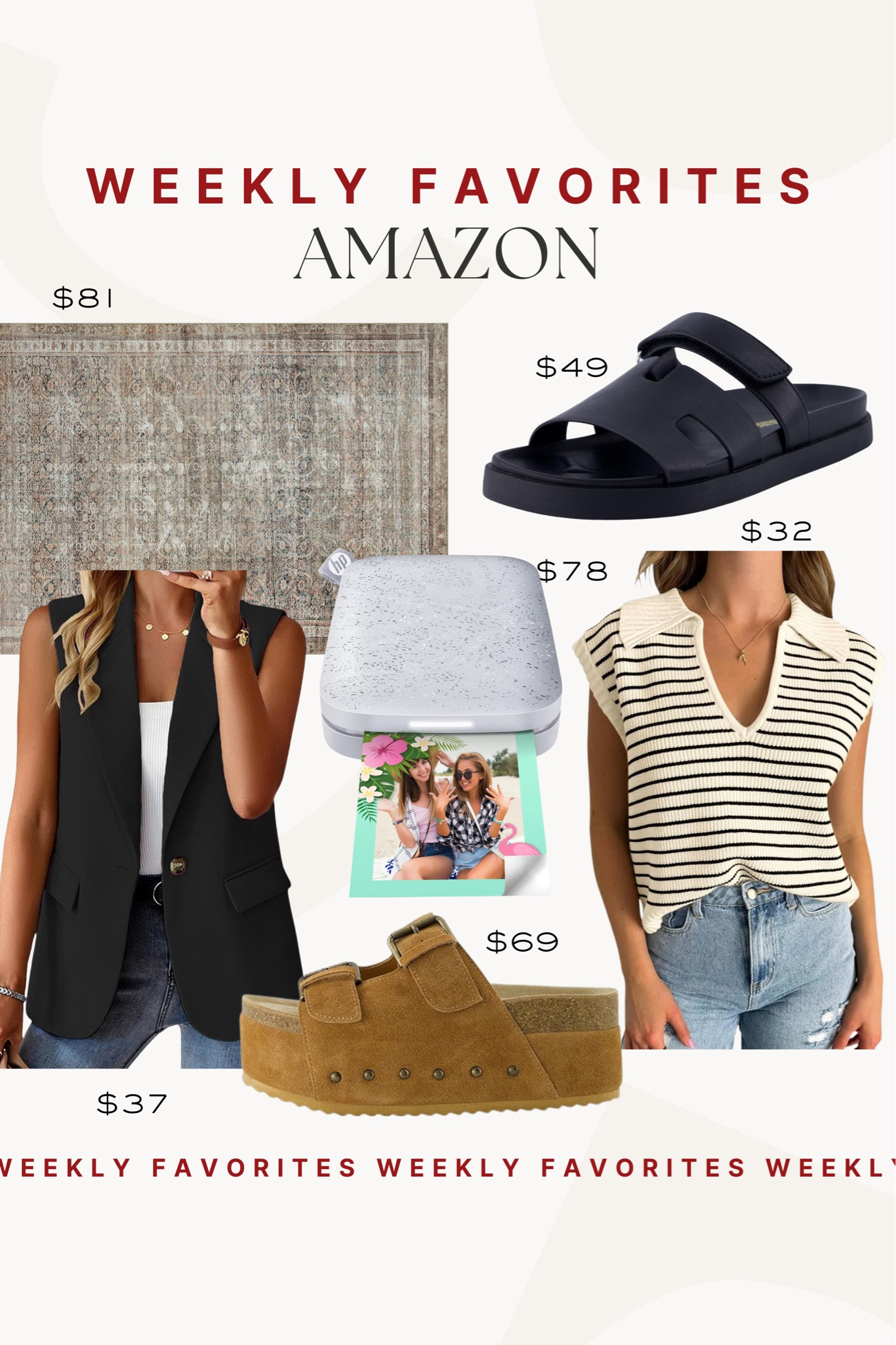 This weeks amazon favorites! We are loving these sandals - they’re perfect to jazz up an outfit!

Weekly favorites, amazon fashion, amazon home, amazon style, amazon sandals

#LTKfindsunder50 #LTKSeasonal #LTKfindsunder100