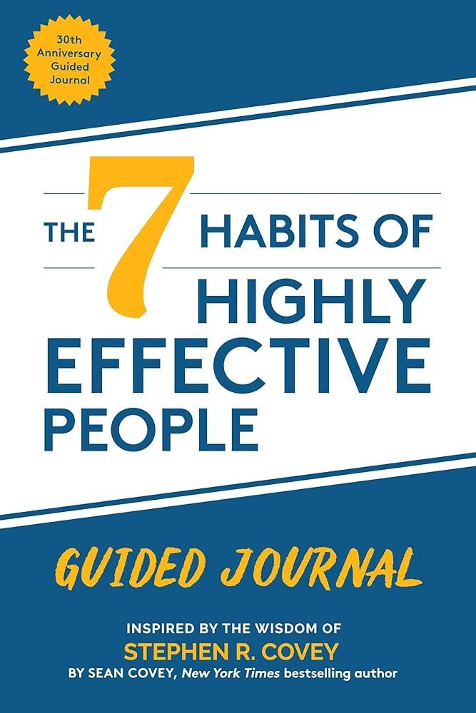 The 7 Habits of Highly Effective People: Guided Journal: (Goals Journal, Self Improvement Book) | Amazon (US)