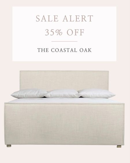Bernhardt Sawyer Upholstered bed 35% off! Such a statement piece of furniture! Available in both King & Queen size! 

#LTKstyletip #LTKhome #LTKsalealert