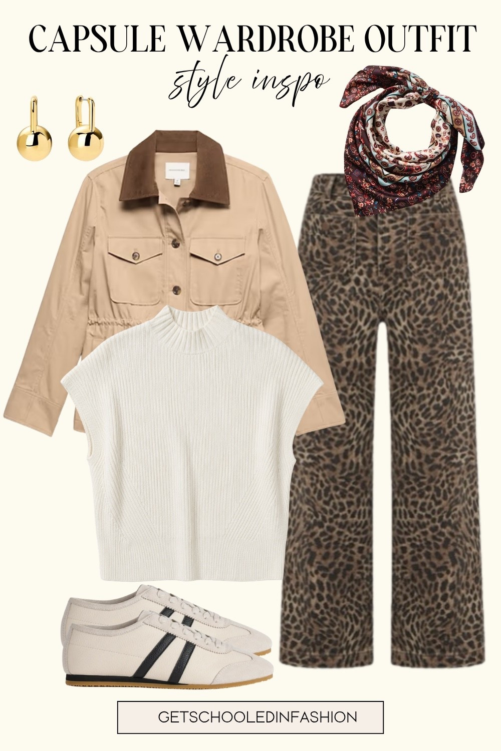 Leopard pants
Loft sweater 
Quince sneakers 
Chore jacket, barn jacket, fall jacket 
Workwear outfit teacher outfit

#LTKgrwm #LTKmomlife #LTKOver40