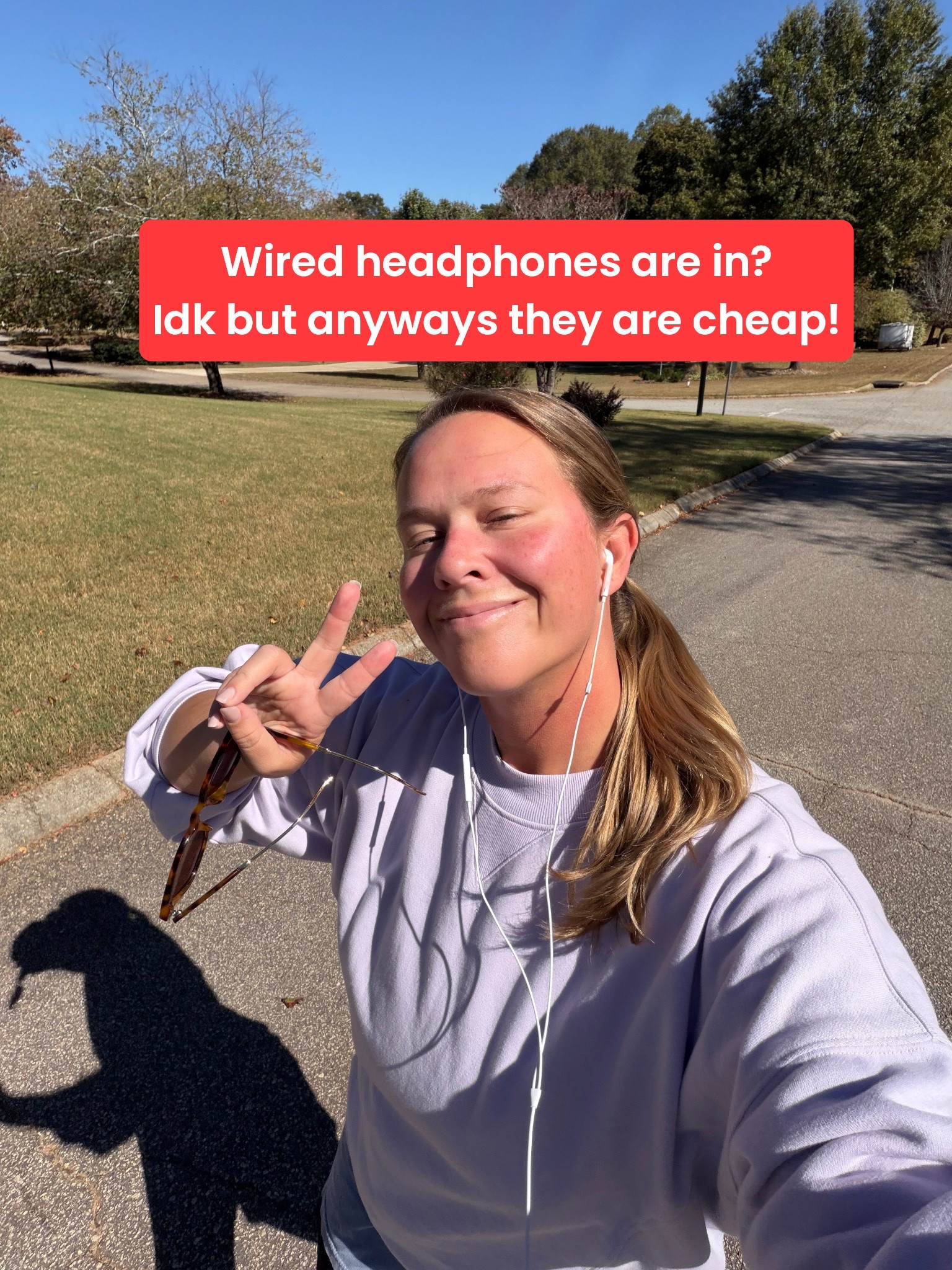 I know the crunchy people say they are better than the wireless. I had to order new ones recently because I got a new phone — and bonus: they are so much cheaper too!  

#LTKActive #LTKSaleAlert #LTKGiftGuide
