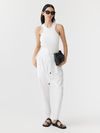 organic cotton pull on pant | Bassike