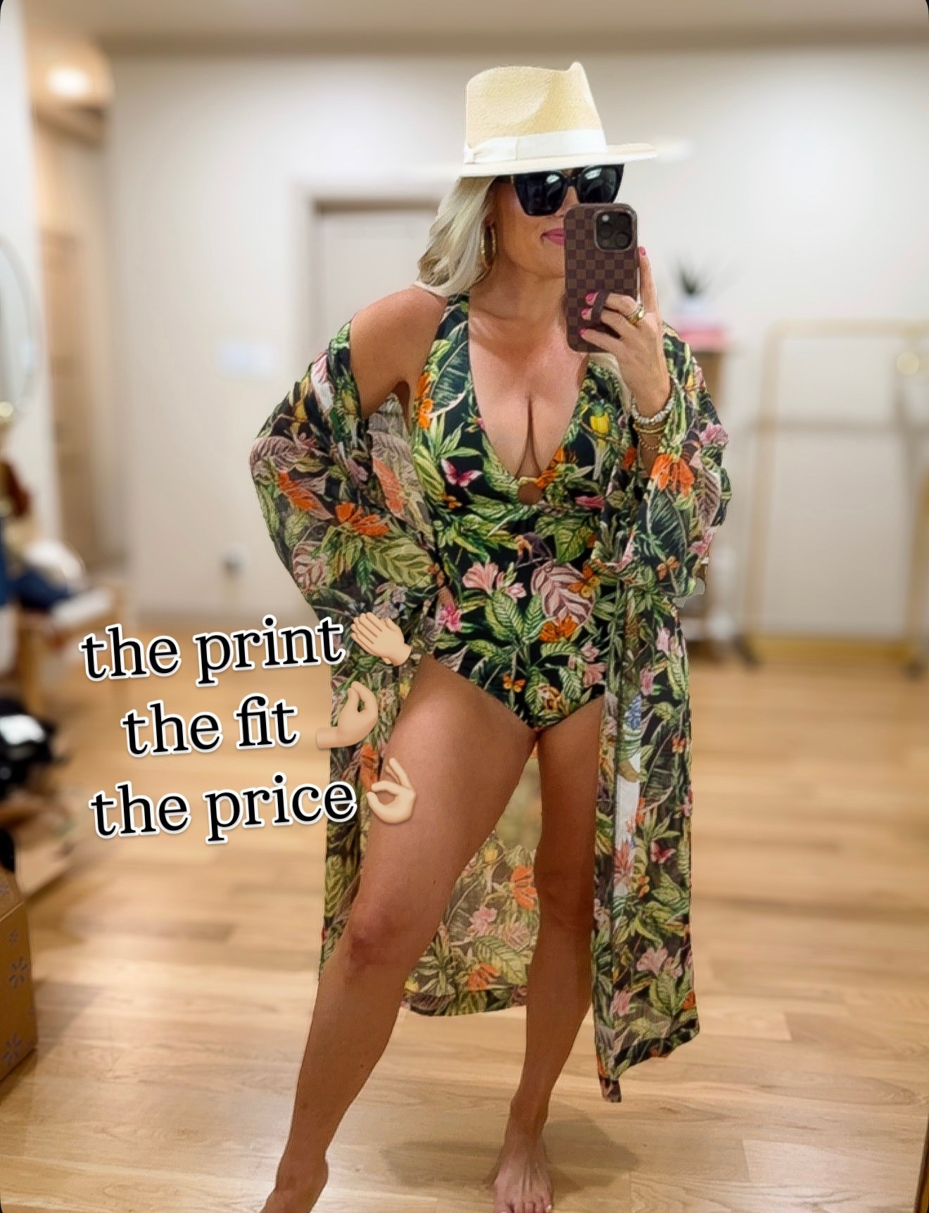 Obsessed with this print and fit!! Medium 