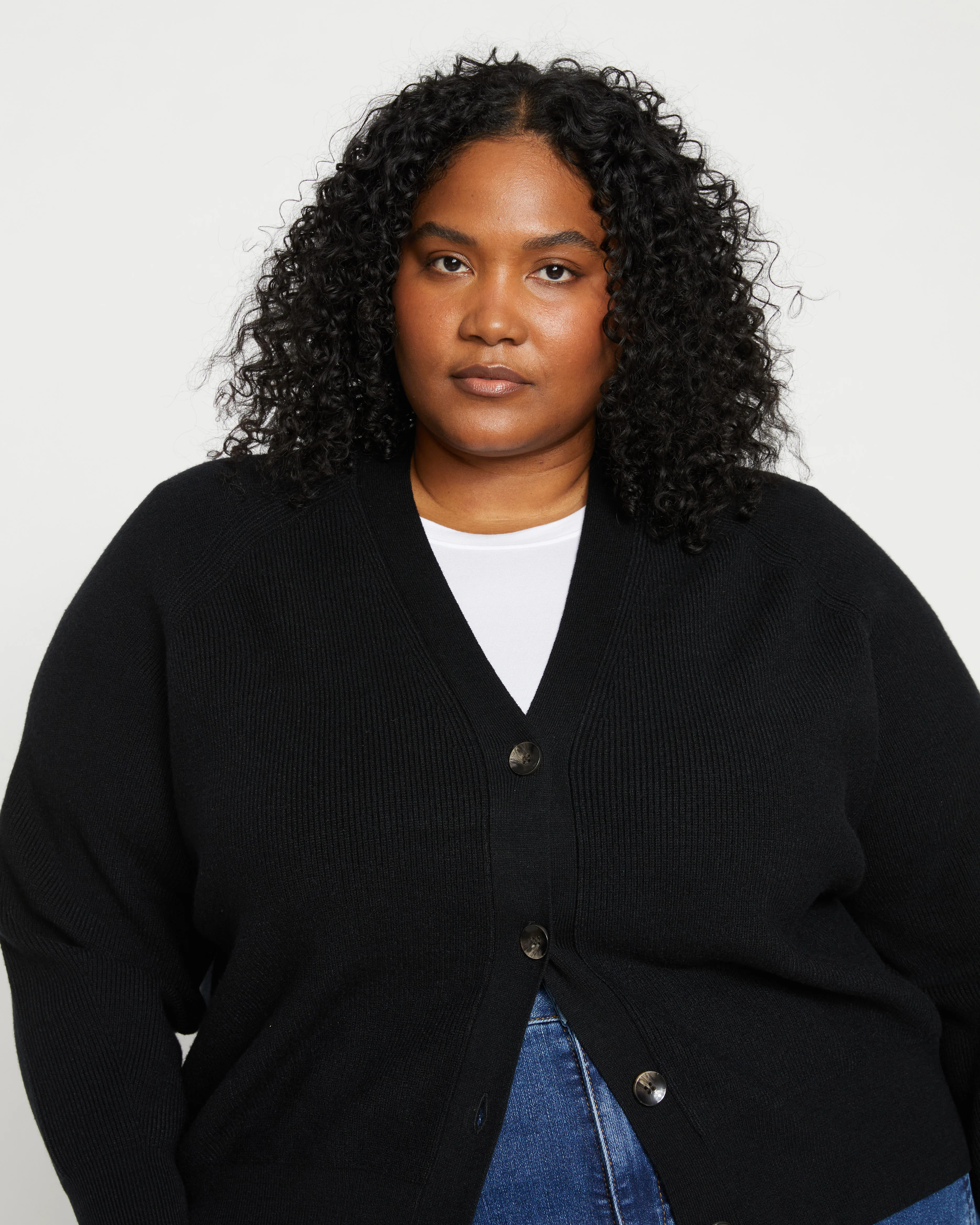 Better-Than-Wool Cardigan - Black | Universal Standard