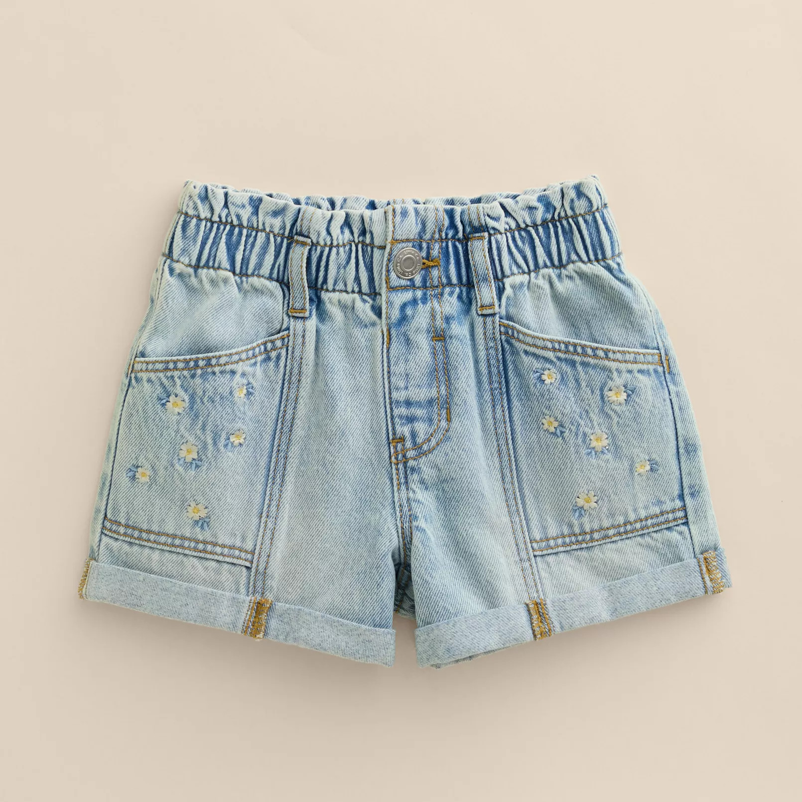 Baby & Toddler Girl Little Co. by Lauren Conrad Paperbag Utility Shorts | Kohl's