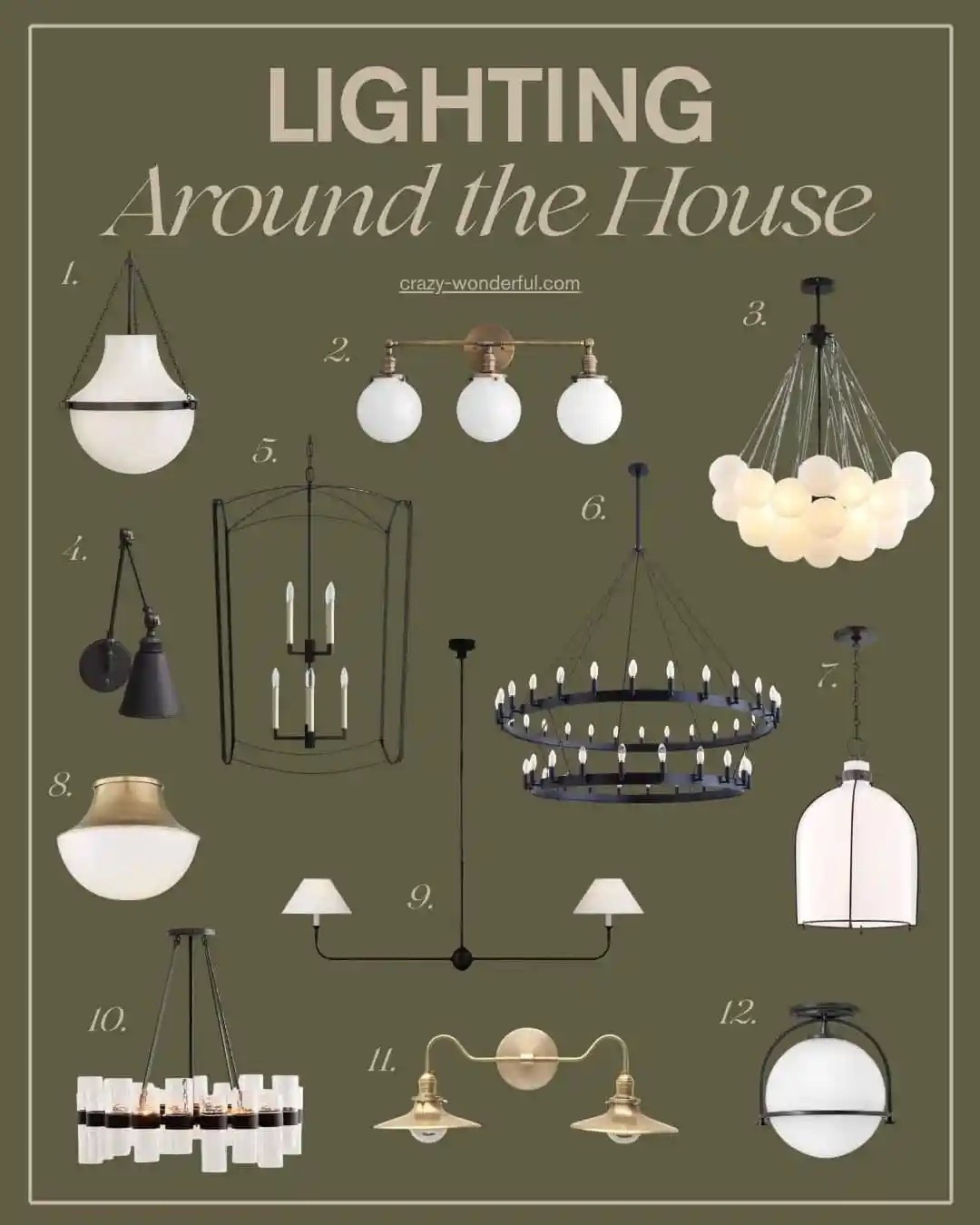 Lighting I have mixed and matched around our home for a cohesive look

light fixtures, extra large lantern, two tier chandelier, brass bathroom sconces, kitchen island pendants, linear pendant

#LTKHome