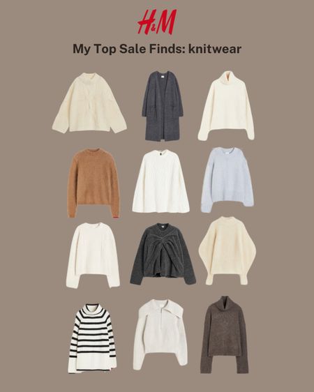 My top H&M sale finds, knitwear edition for winter 

#LTKfindsunder50 #LTKstyletip #LTKsalealert