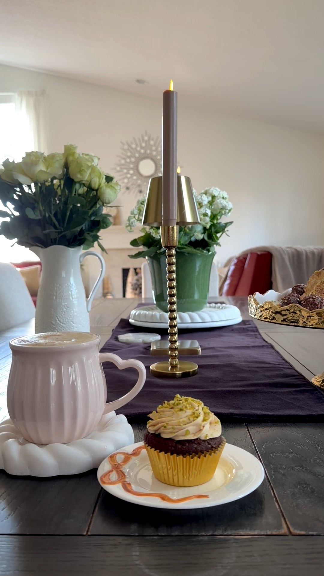 Cutest blush pink heart handle mugs. Scalloped lace pitcher. Lace Pioneer woman baking dish back in stock & on rollback. Marble twisted coaster. Rechargeable table lamp. 

#LTKHome #LTKValentine #LTKSaleAlert