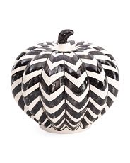 Ceramic Chevron Pumpkin | Home | T.J.Maxx | TJ Maxx