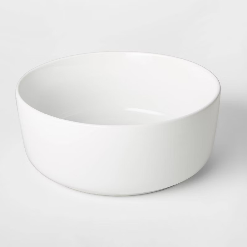 Large Basic Modern Bowl White 139oz - Threshold™ | Target