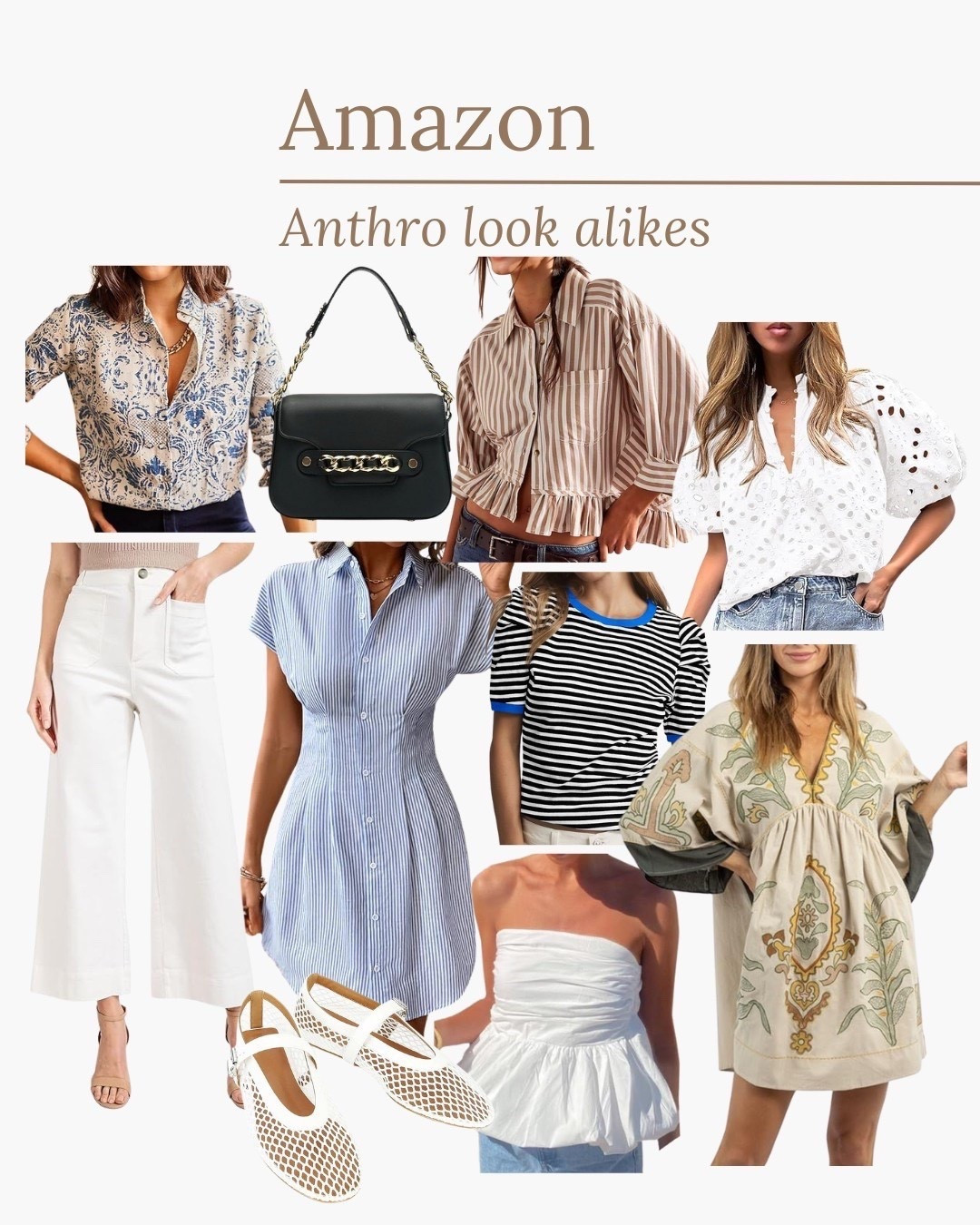 Amazon Anthro look alikes!

#amazonfashion #designerinspired #lookforless

#LTKStyleTip