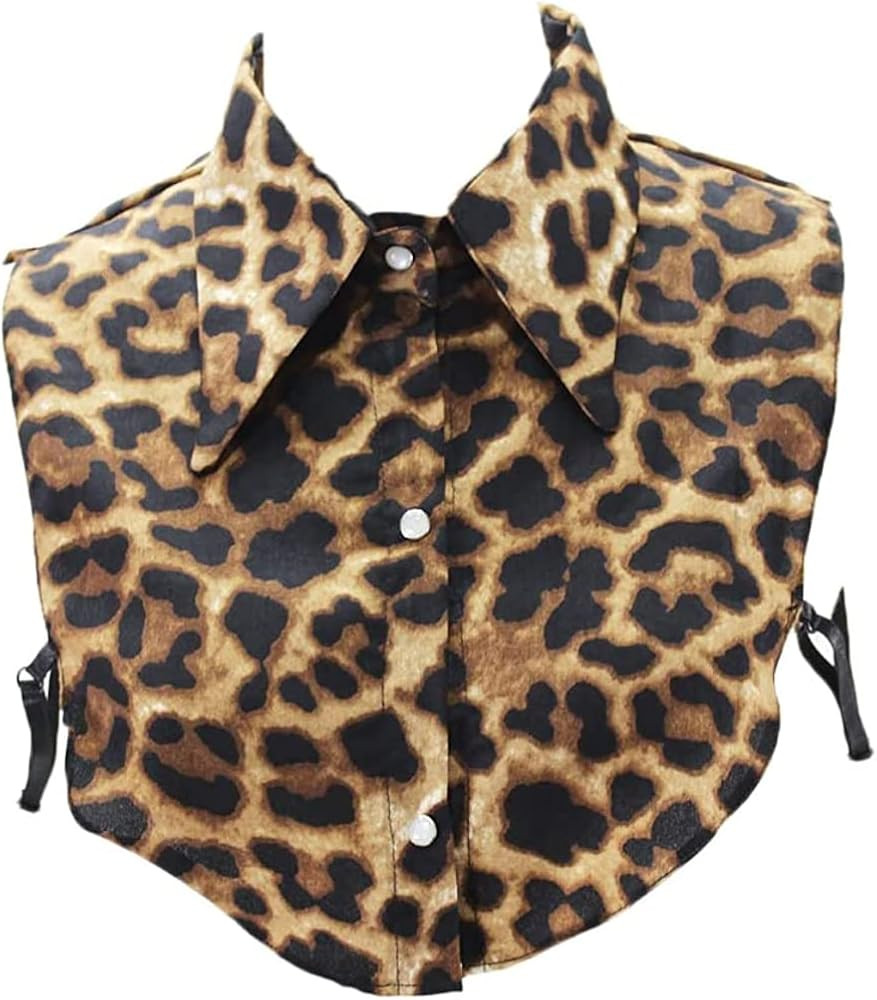 OOCC Lapel Fake Collar Detachable Dickey Collar Blouse Half Shirt Embroidery Shirt Layered Collar... | Amazon (US)