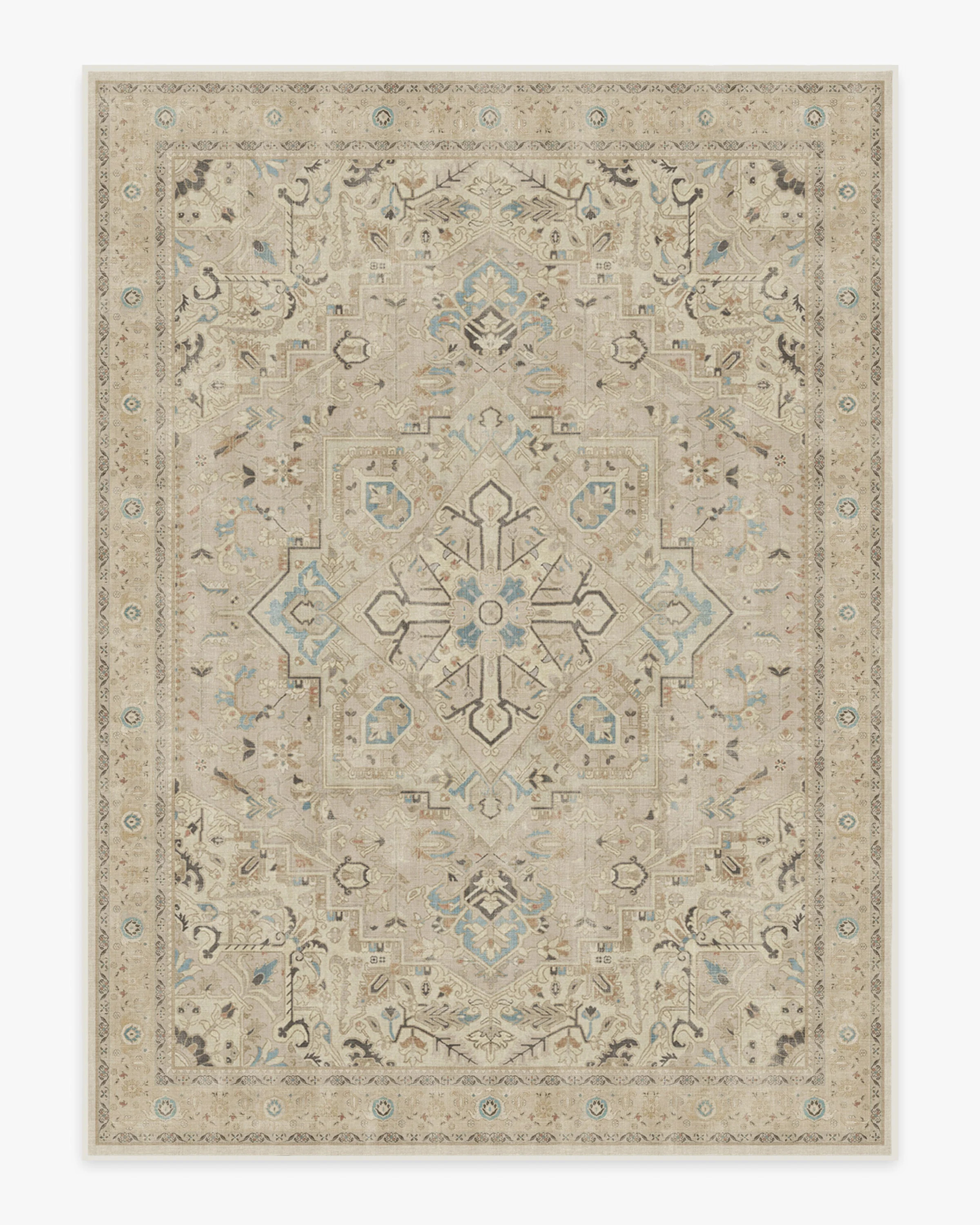 Kamran Ivory Opal Rug | Ruggable | Ruggable
