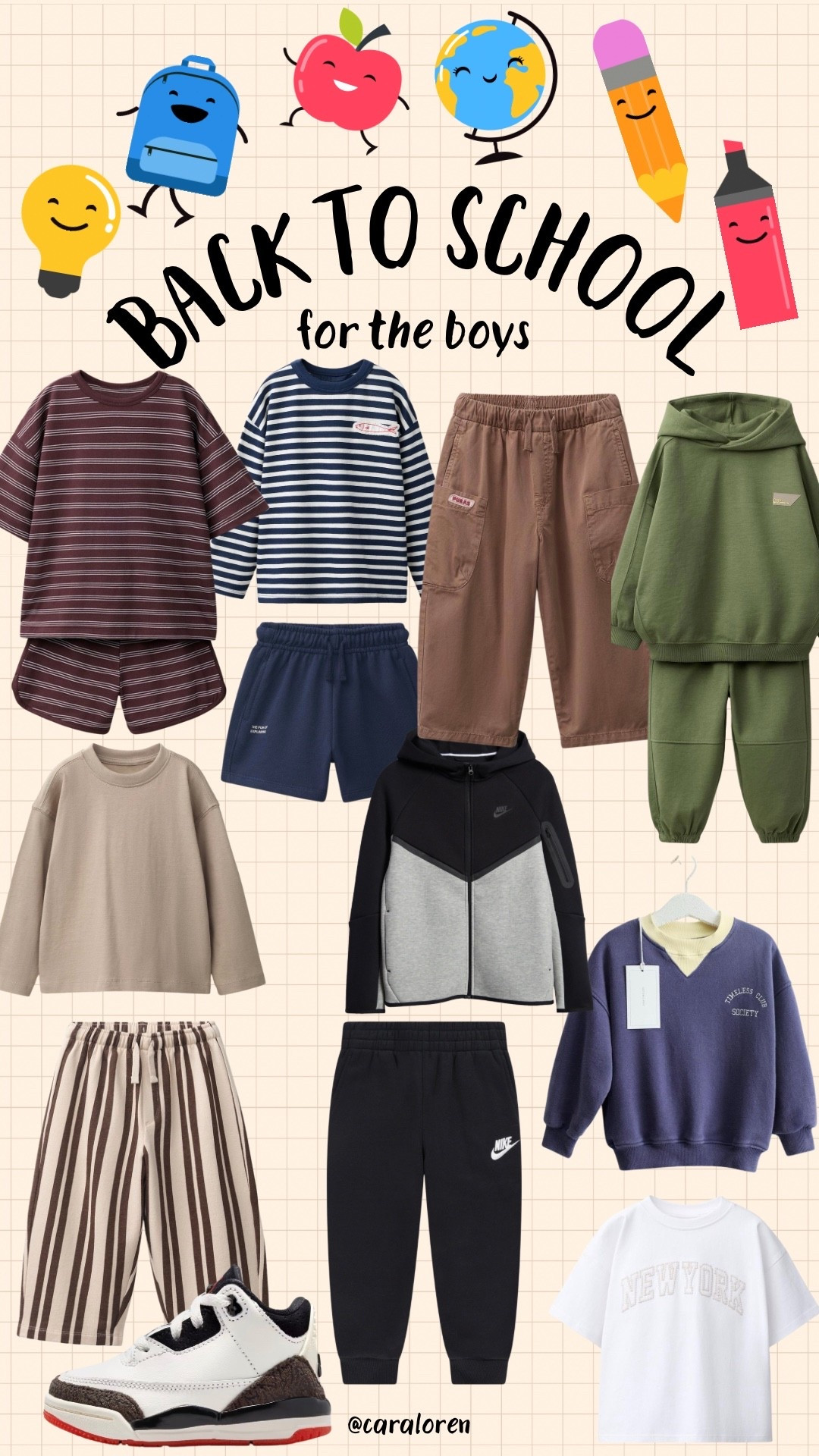 Back to school for the little boys

#LTKKids