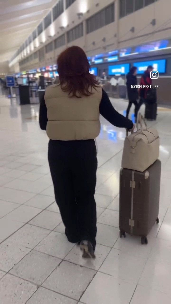 The most comfortable airport , travel outfit of all
Time ! All from Amazon , Nike shoes and monos check in hybrid luggage 

#LTKMidsize #LTKTravel #LTKActive