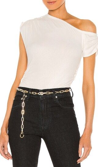 Cora Chain Belt in Gold | Revolve Clothing (Global)