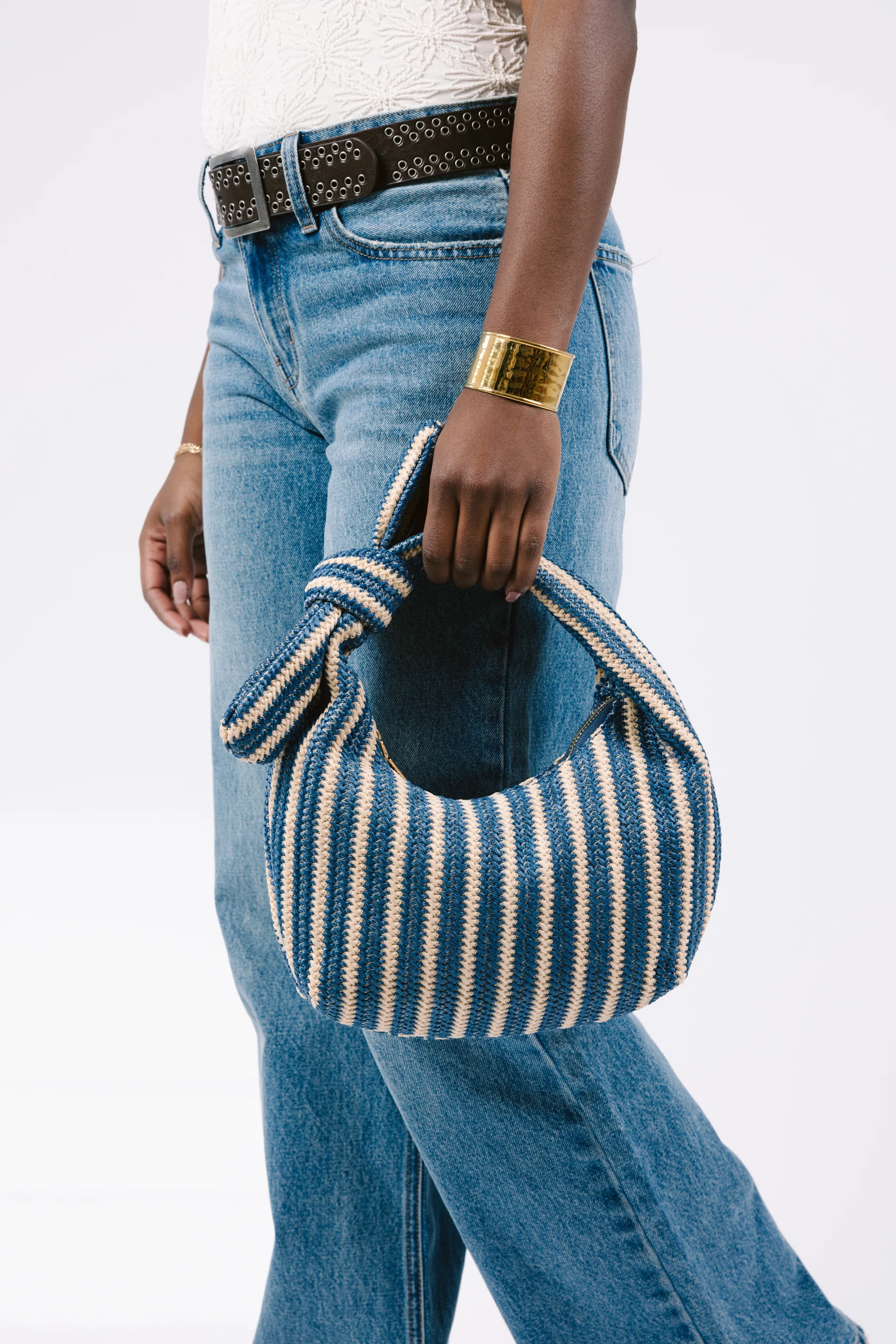 Navy Bag | Grey Bandit