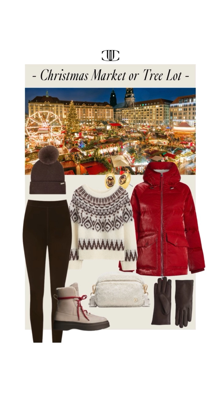 December is here and the festive calendar is packed — so I pulled together curated looks for every holiday moment. From Christmas Morning coziness to wandering magical Christmas Markets, these outfits mix comfort with polish so you feel pulled-together without trying.

Think luxe knits, rich winter tones, Fair Isle sweaters, chic layers, and winter-proof accessories that still look elevated.
You can shop every look on jcathell.com and on my LTK @j.cathell.

Tell me which December event you need styled next! ✨🎄
#HolidayOutfits #WhatToWearInDecember #ChristmasStyle #WinterFashionInspo #HolidayWardrobe #ChristmasMorningOutfit #ChristmasMarketOutfit #FestiveStyle #JCStyling #JCathell

#LTKHoliday #LTKOver40 #LTKmomlife