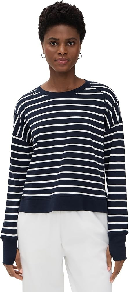 Sweaty Betty Women's After Class Crop Sweatshirt | Amazon (US)